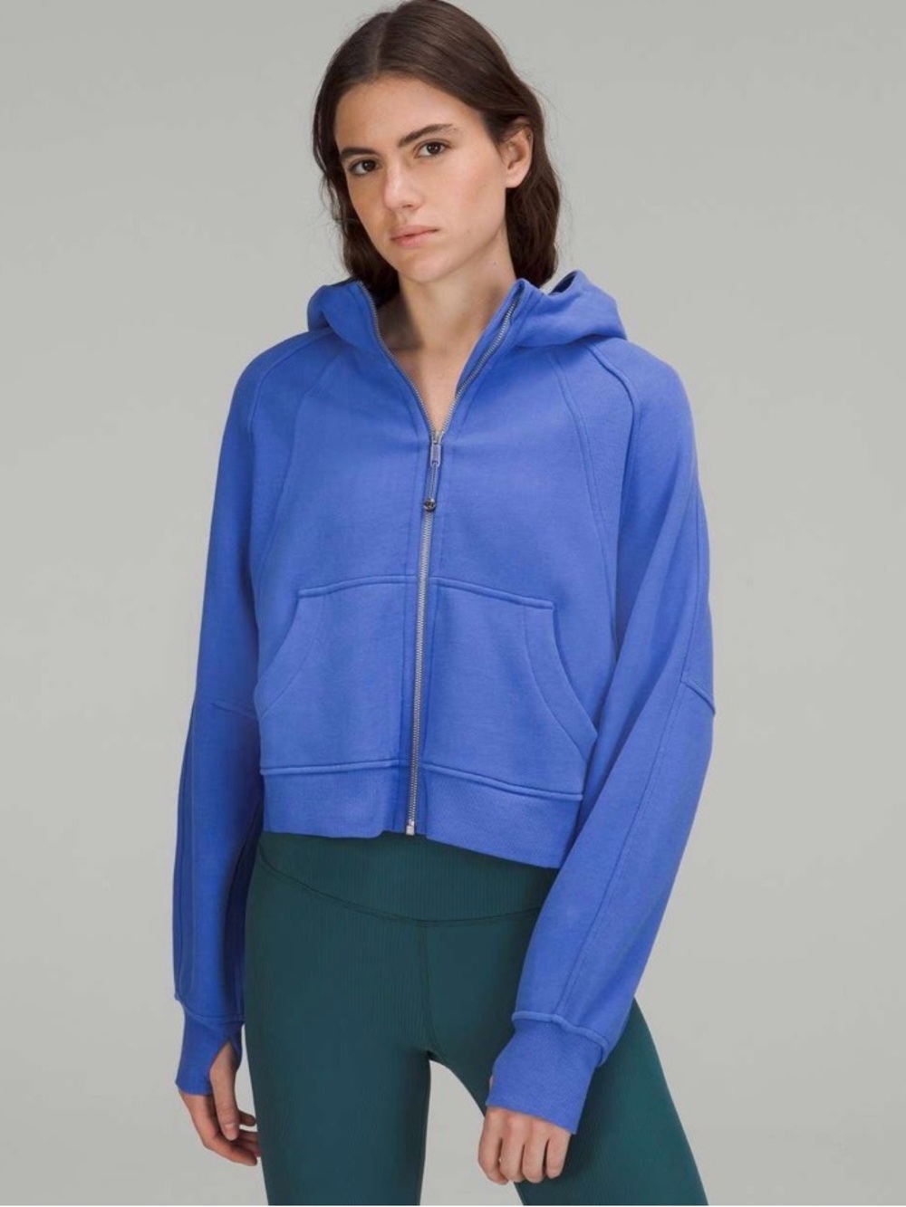 lululemon athletica Scuba Oversized Full-Zip Wild Indigo XS/S